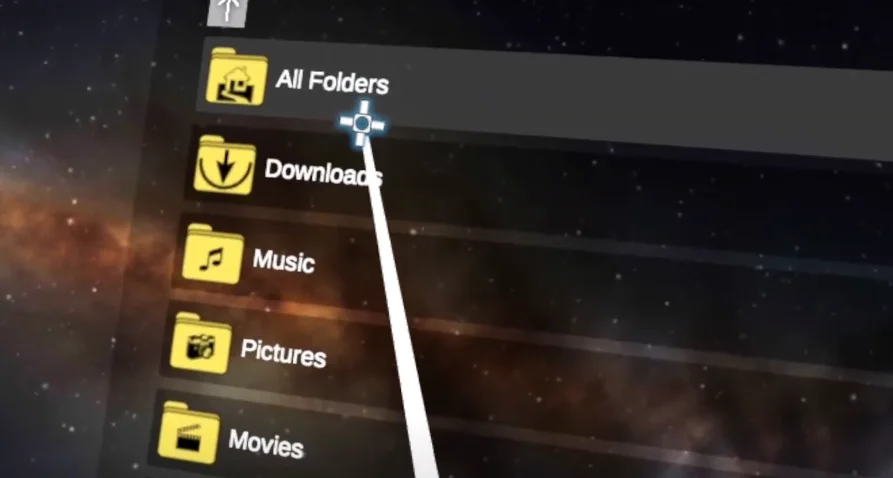 All Folders in Mobile Vr Station