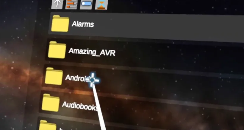 Android in Mobile Vr Station